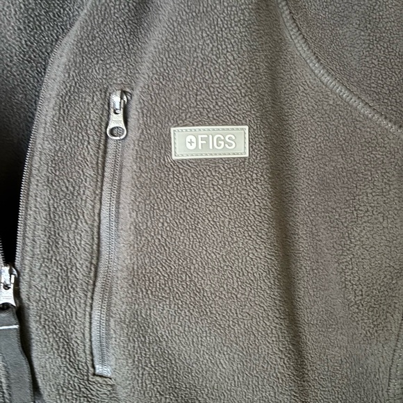 Figs Women’s Fleece Jacket size large - Picture 3 of 7